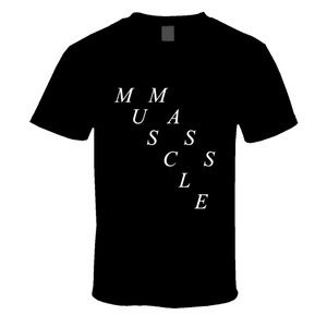 MUSCLE MASS BLACK T-SHIRTS DESIGNED BY RetailVente